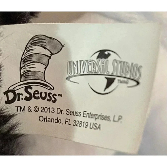 Universal Studios Orlando Cat in the Hat Dr Seuss 22 inch Stuffed Animal Plush T - Picture 5 of 6